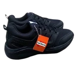 Sepatu Sekolah Hitam Polos Laki Perempuan