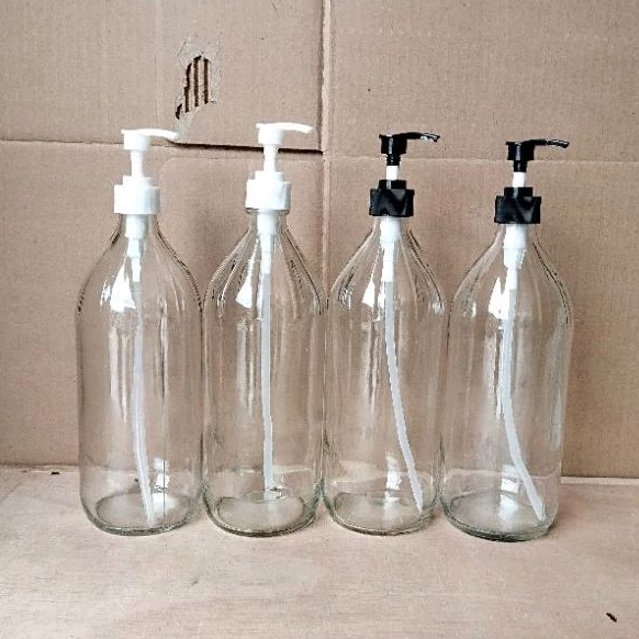 Jual Botol Apel Kaca Pump 1 Liter | Shopee Indonesia