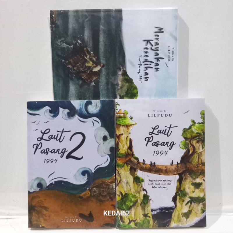 Jual Paket Isi Novel Laut Pasang Laut Pasang Merayakan