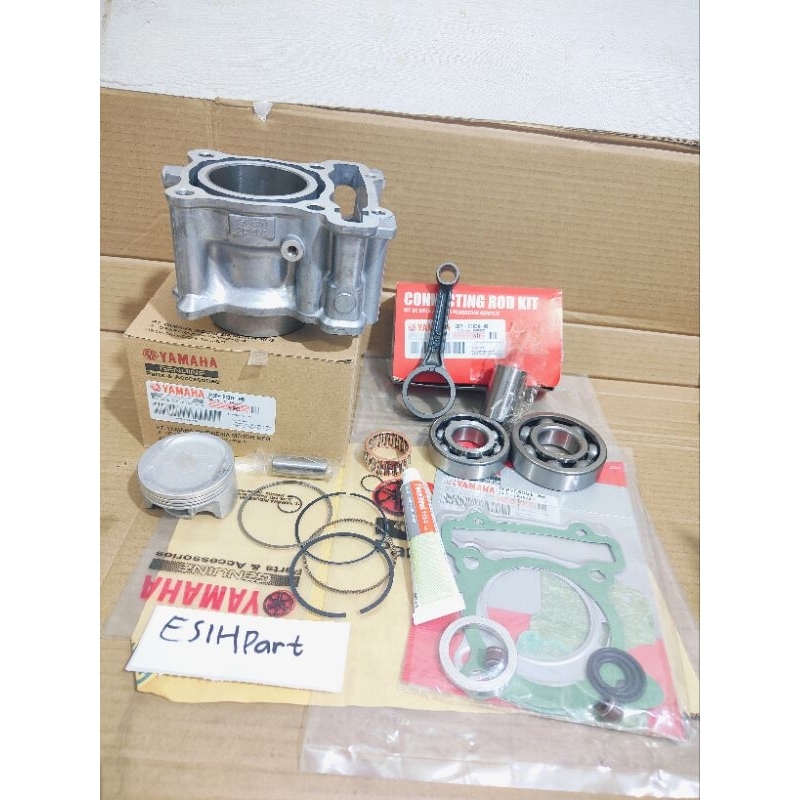 Jual Blok seher komplit isi piston kit 2DP plus stang seher, bearing ...