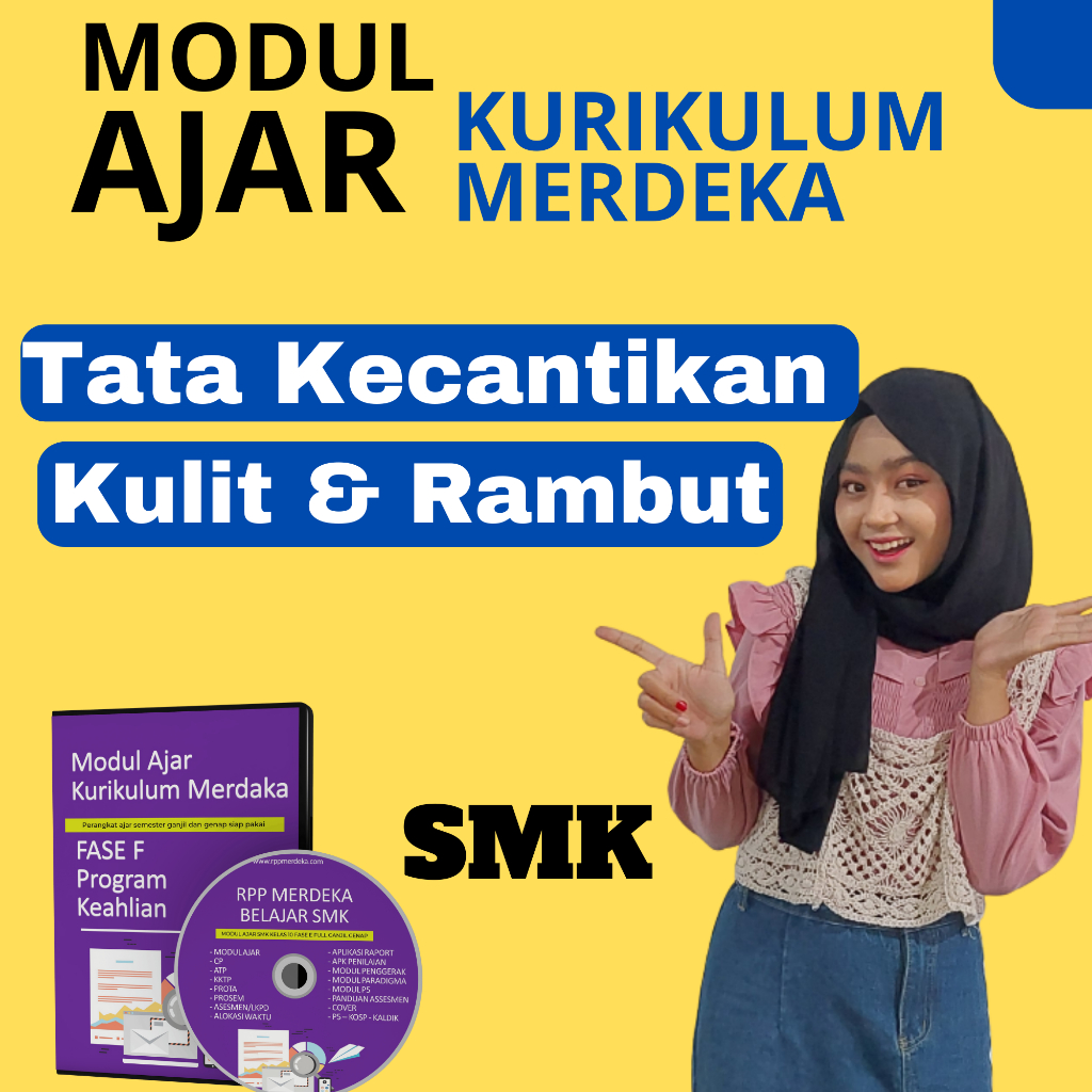 Jual RP MERDEKA SMK Tata Kecantikan Kulit Dan Rambut FASE F ( KELAS 11 ...