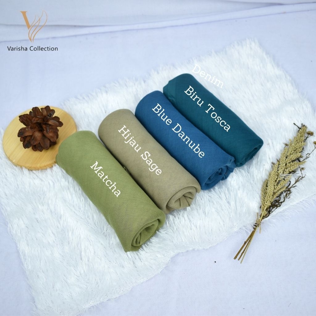Jual VARISHA 4# Kerudung Segiempat Hijab Paris Polos VARISHA Collection ...