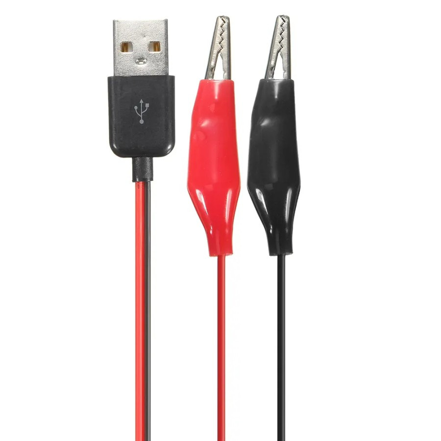 Jual Kabel Probe USB to Aligator Clip Jepit Buaya USB Power Supply ...