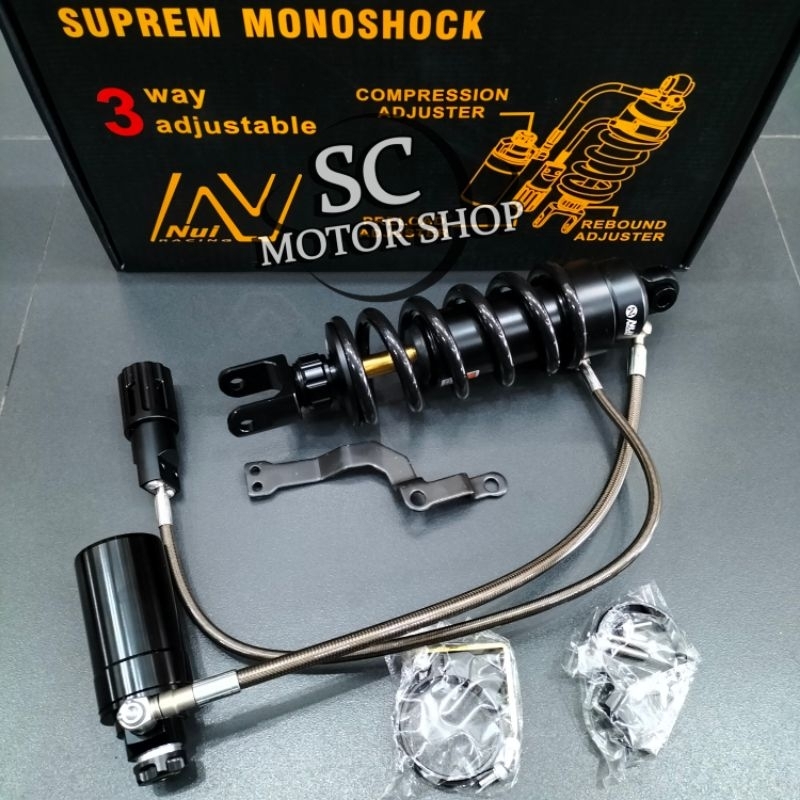 Jual Monoshock NUI racing hidrolic 3 way adjustable vixion - r15 - cb ...