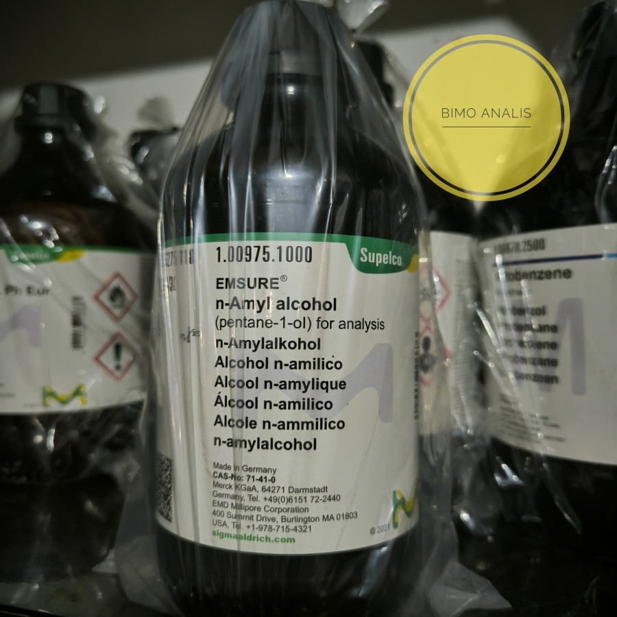 Jual Amil alkohol | N-Amyl Alcohol Pro Analis Repack 100mL | Merck ...