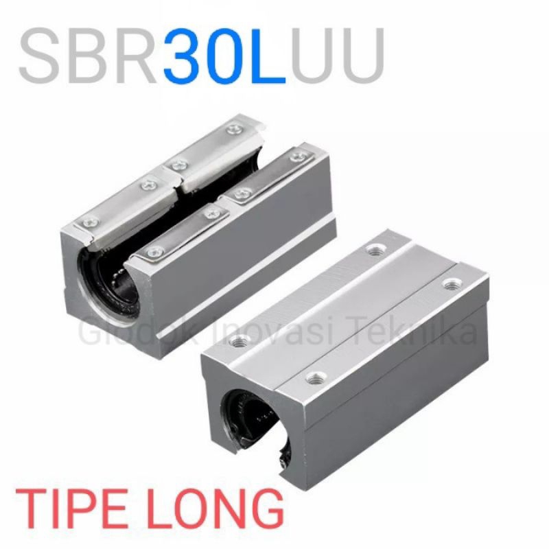 Jual SBR30LUU SBR30 SBR 30 LUU linear guide bearing block blok sliding ...