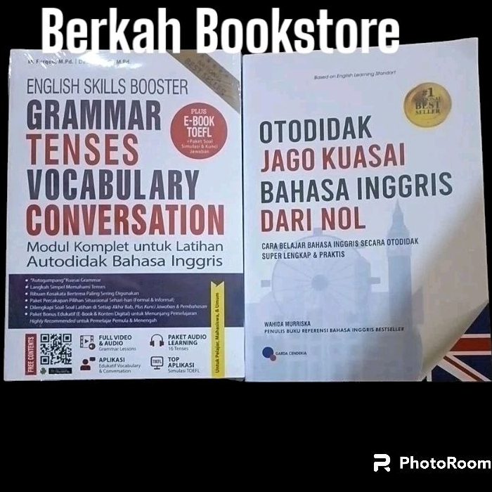 Jual PAKET 2 BUKU OTODIDAK JAGO KUASAI BAHASA INGGRIS DARI NOL ...