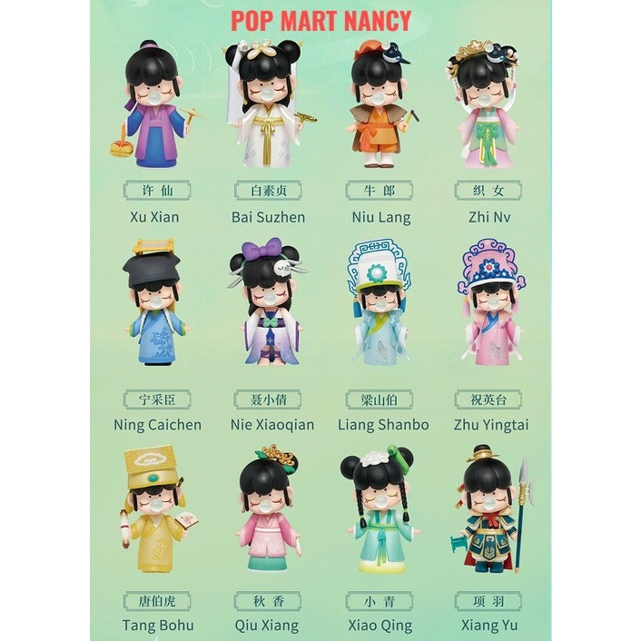 Jual [1 pcs] Pop Mart Nanci Rolife Nanci Talk with child series blind ...