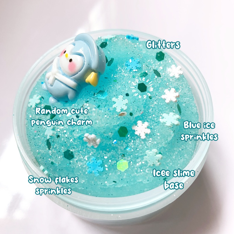 Jual PINGU SNOW SLUSHEE SLIME BY APPLE PIE | Shopee Indonesia