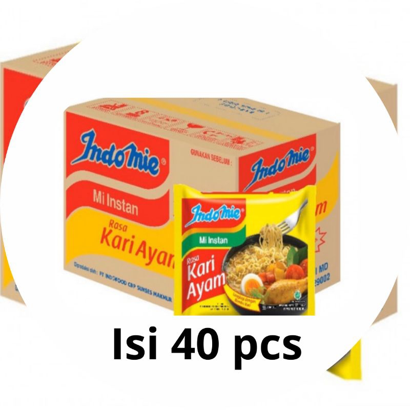 Jual Indomie Mie Instan Varian Goreng Kari Ayam Soto Mie Ayam Bawang Dus Pcs Shopee