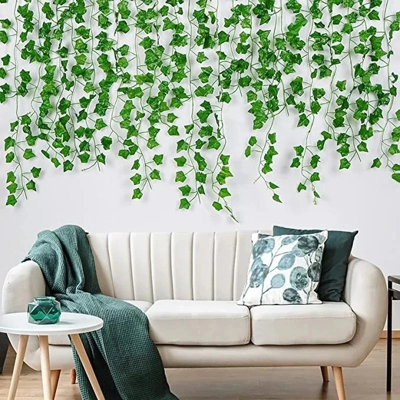 Daun Hias Rambat Tanaman Hias Daun Sulur Plastik Hias Gantung Dekorasi Rumah Indoor Outdoor PBP45