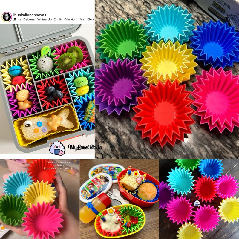 Jual Silicone Zig Zag Silikon Zigzag Sekat Lunch Box Bento Tools Hiasan ...