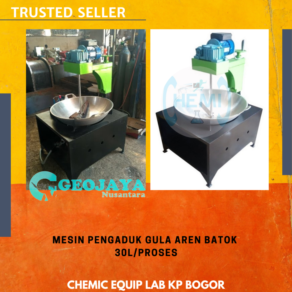 Jual Mesin Pemasak Nira Mesin Pengaduk Gula Aren Batok 30l Proses