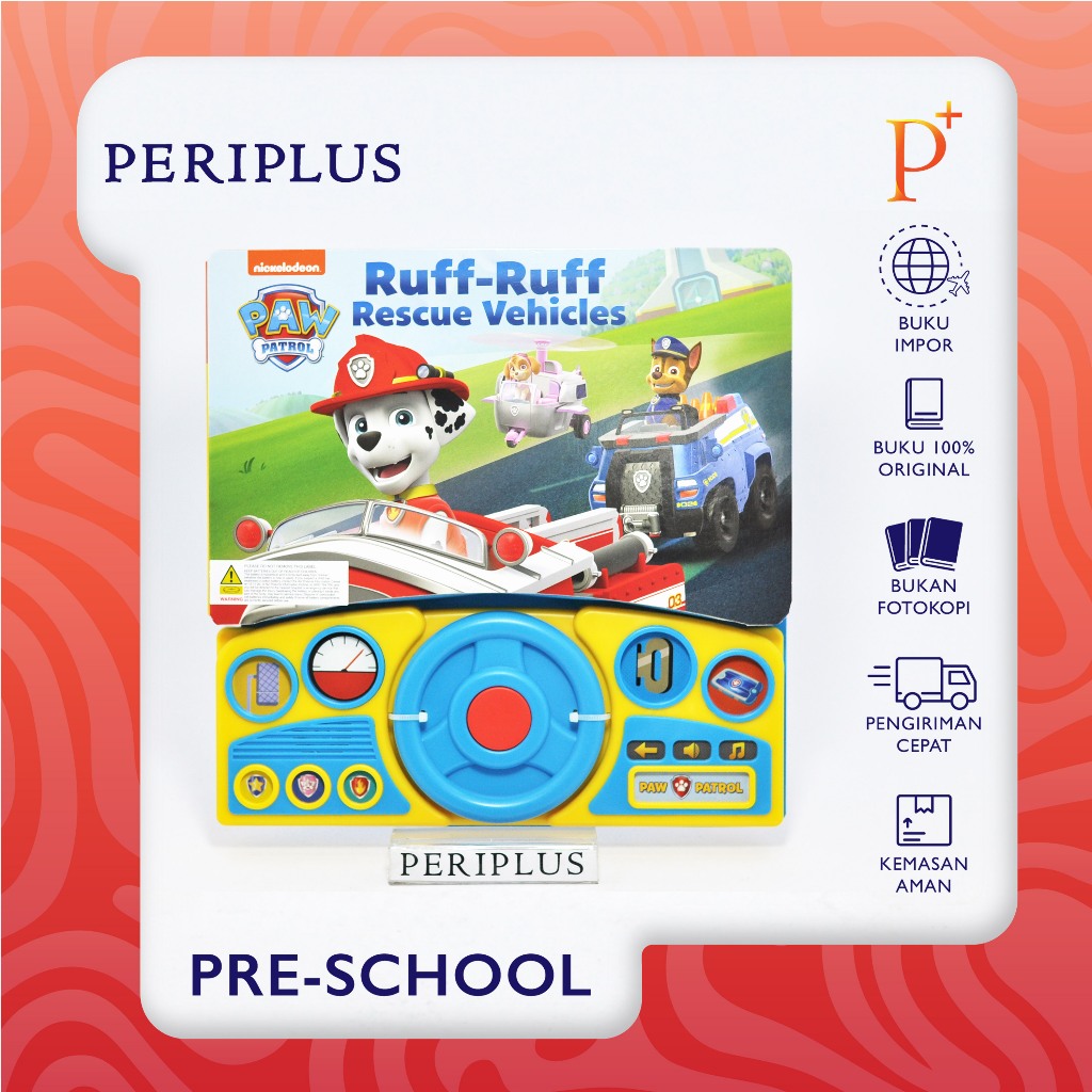 Jual Steering Wheel Paw Patrol Ruff Ruff Vehicles - 9781503766709 ...