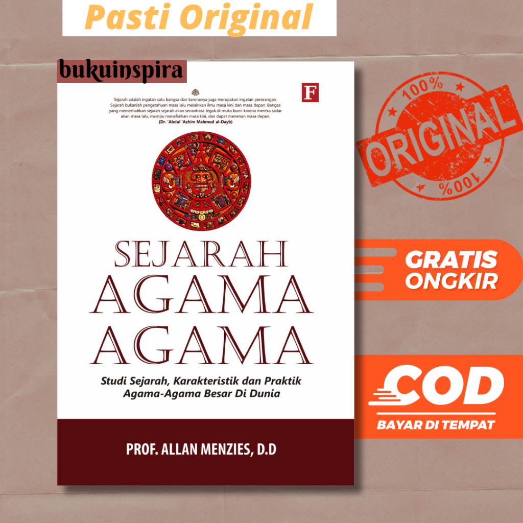 Jual SEJARAH AGAMA-AGAMA - Prof Allan Menzies | Shopee Indonesia