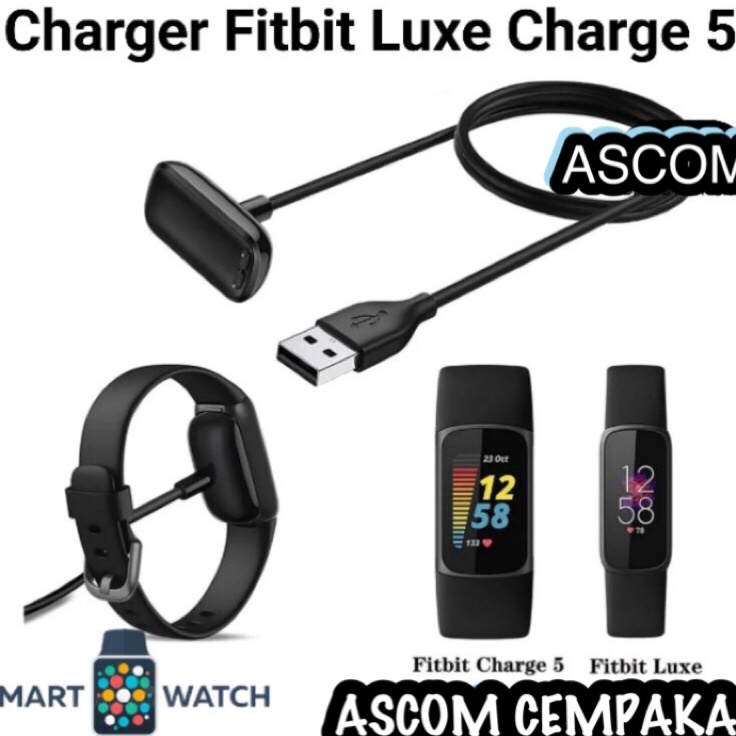 Jual Laris PvY Charger Fitbit Luxe Charge 5 Charging Kabel USB ...