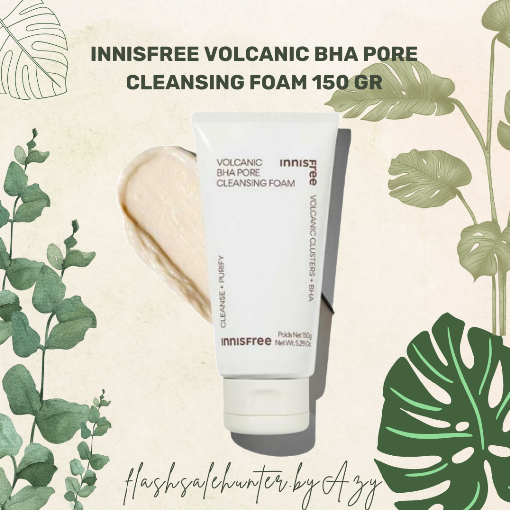 Jual Innisfree Volcanic BHA Pore Cleansing Foam 150 gr AHA BHA deep ...