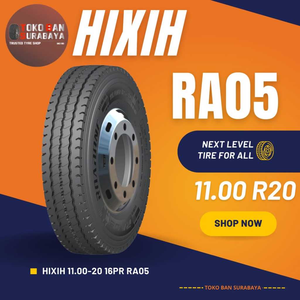 Jual BAN TRUK RADIAL HIXIH 1100 R20 16PR 1100R20 1100/R20 1100-20 1100/ ...