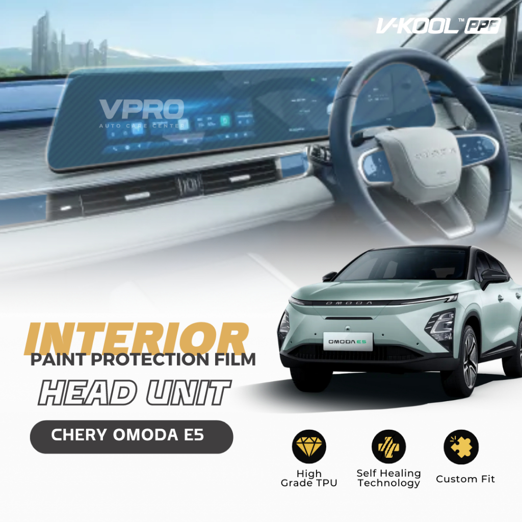 Jual VKOOL PPF Interior Head Unit Chery OMODA E5 EV / Anti Gores Screen ...
