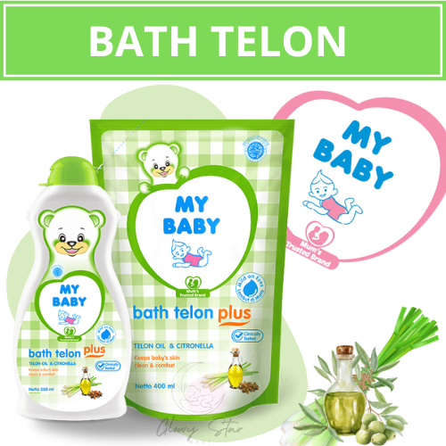 Jual My Baby Bath Telon Plus 200ml / Refill 400ml | Shopee Indonesia