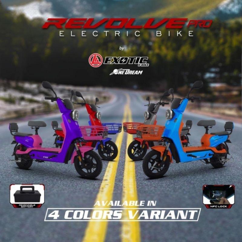Jual Sepeda Listrik Exotic Revolve Pro 500 Watt Murah / Electric Bike ...