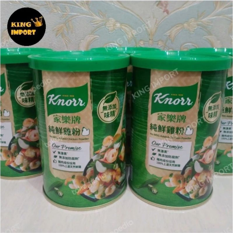 Jual Knorr Knor Chicken Powder No MSG 273gram Kaldu ayam bubuk import ...