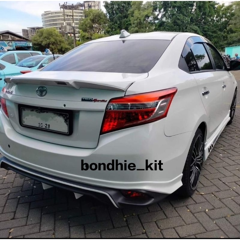 Jual ductail TRD Vios gen 3 bahan fiberglass | Shopee Indonesia