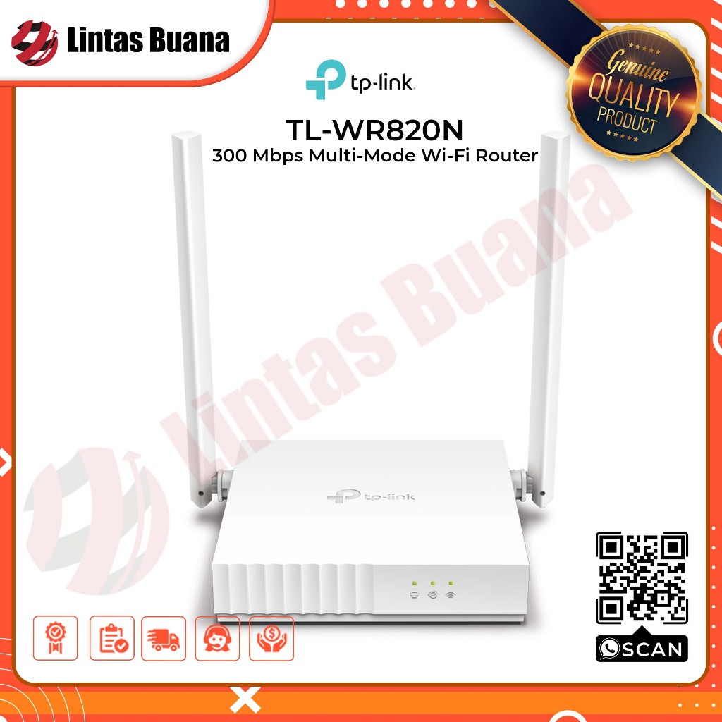 Jual Tp Link Tl Wr820n 300 Mbps Multi Mode Wi Fi Router Shopee Indonesia 6326