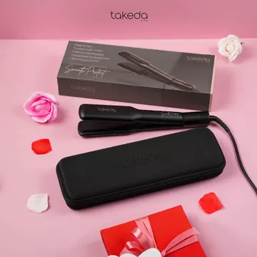 TakedaPro Catokan Rambut Lurus Keriting TKD HY13 38mm 2in1 Hair Styler Ceramic