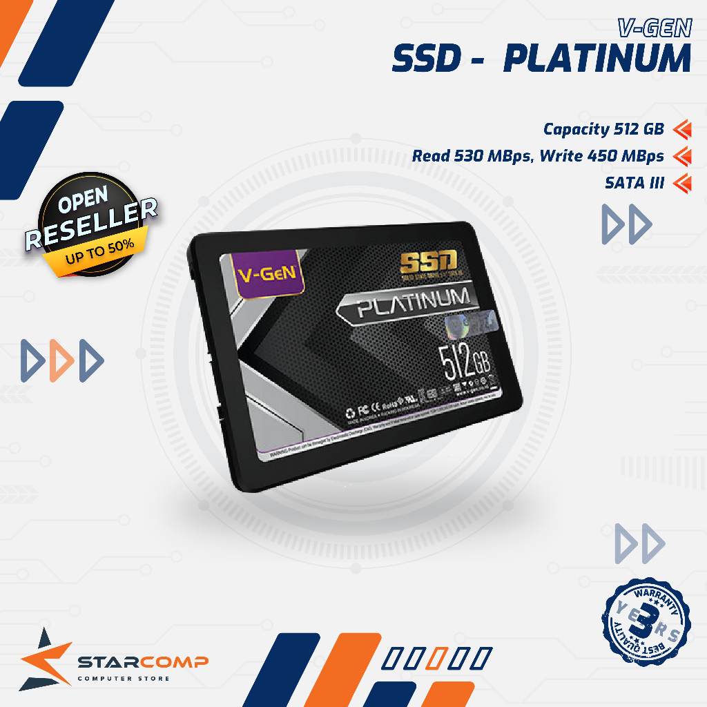 Jual Ssd V Gen Platinum Gb Sata Iii Vgen Gb Shopee Indonesia