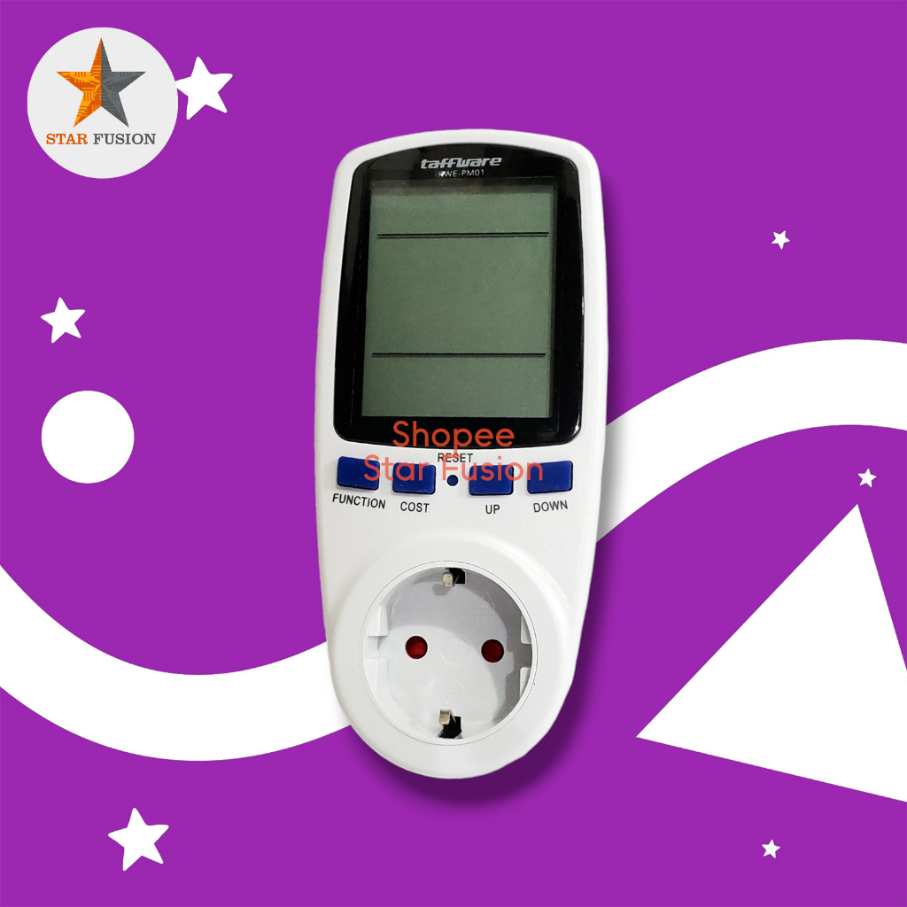 Jual Power Meter Taffware KWEPM01EU Shopee Indonesia