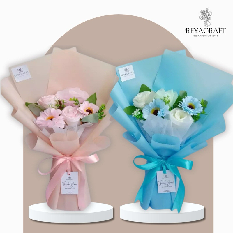 Jual REYACRAFT Buket Bunga Palsu | Buket Wisuda / Sempro / Ulang Tahun