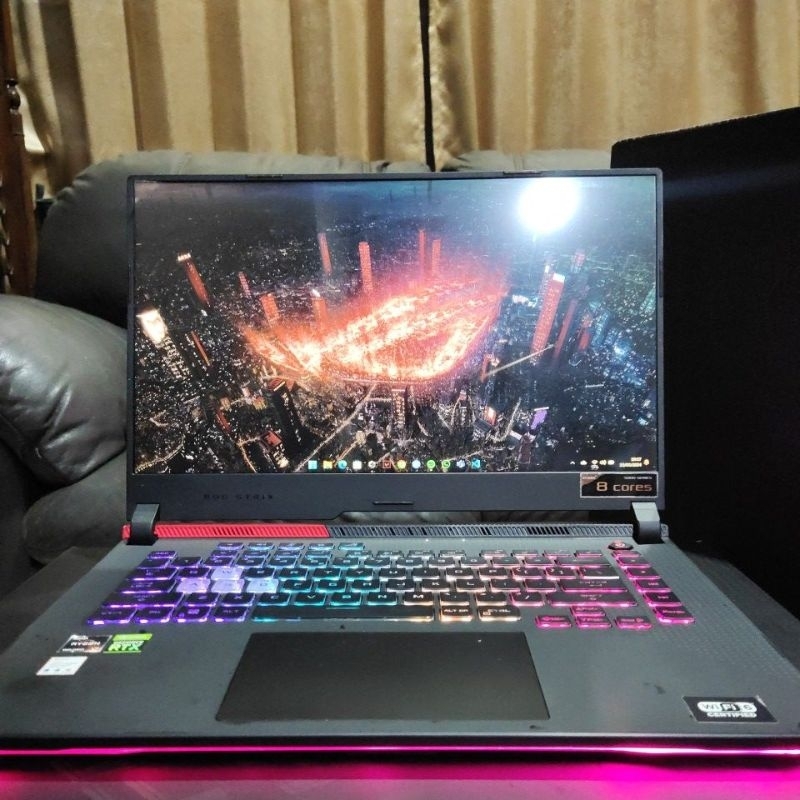Jual ASUS ROG STRIX G513QE RYZEN 7 5800H RTX 3050Ti 144Hz W11 | Shopee ...