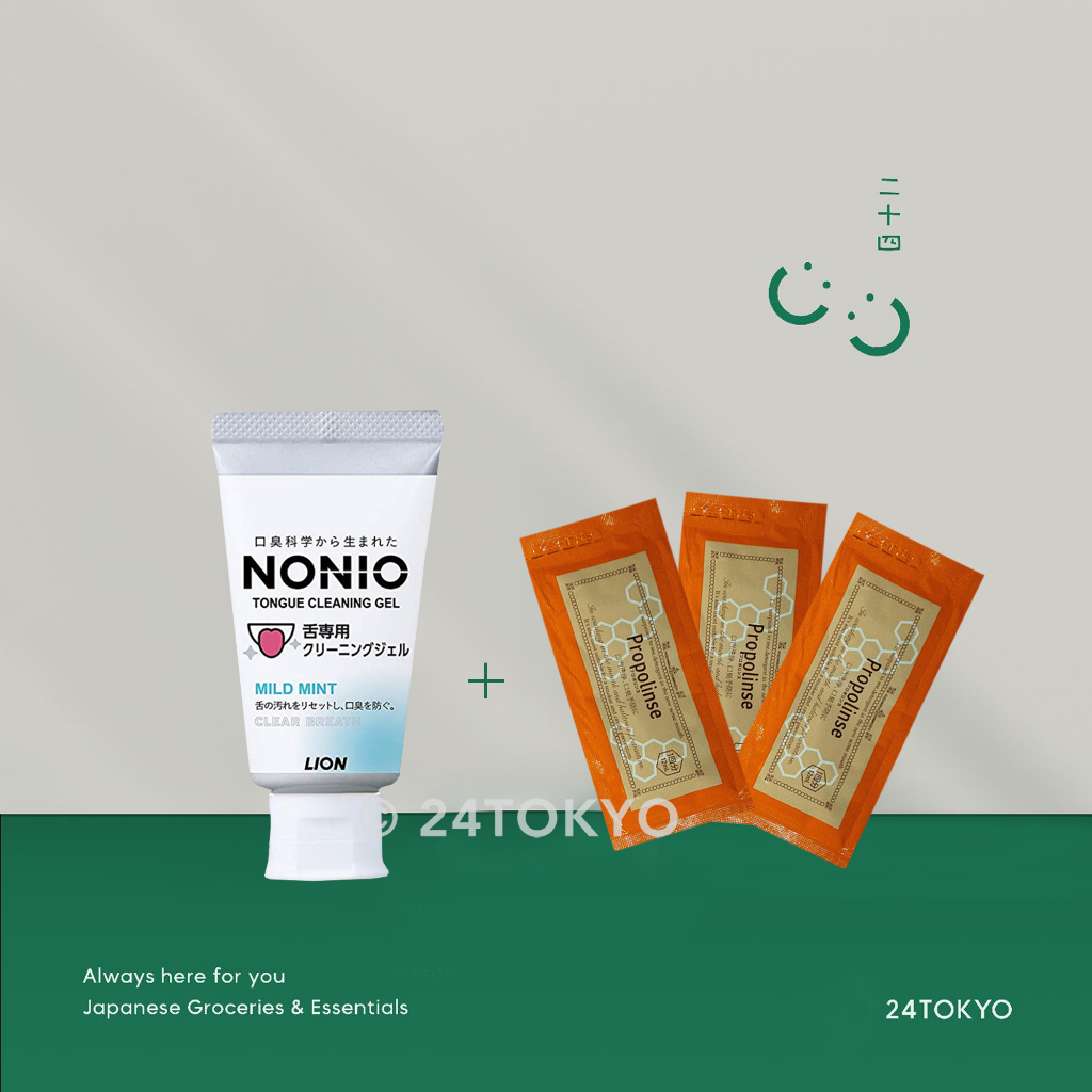 Jual 24Tokyo Nonio tongue cleaning gel 45g pembersih sikat lidah