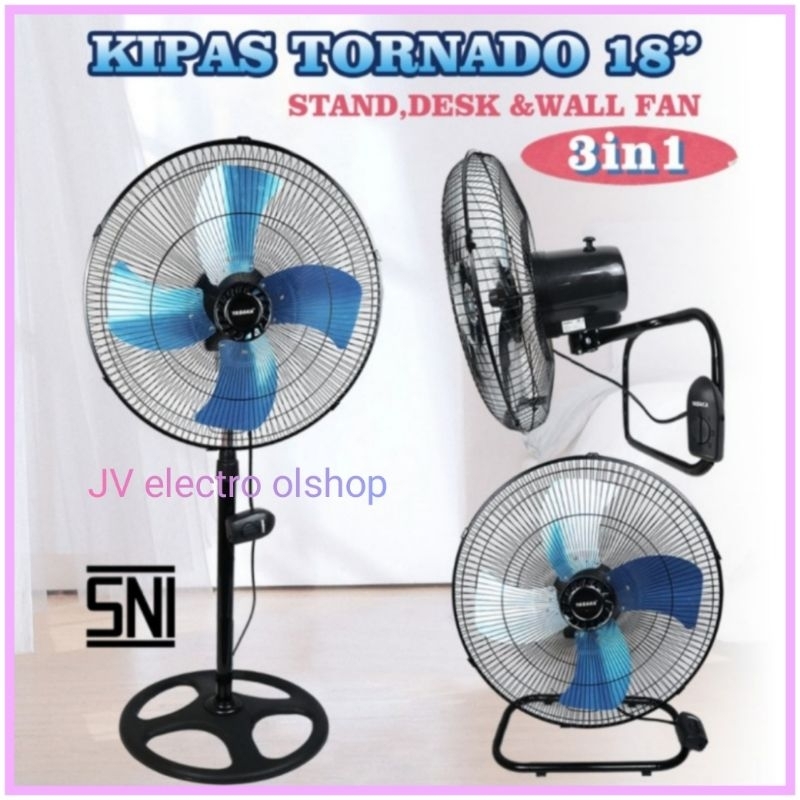 Jual Kipas Tornado Besi 18inch 3in1 / Kipas Angin Besi Yasaka Y-1808 ...