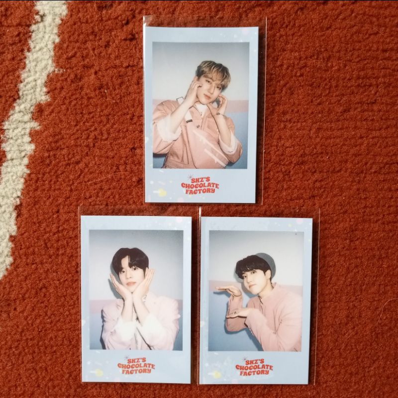 STRAY KIDS LEEKNOW & HAN selling CHOCOLATE FACTORY POB