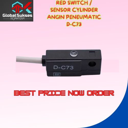 Jual Sensor Cylinder Angin . Reed Switch Cylinder Type DC73 / D-C73 SMC ...