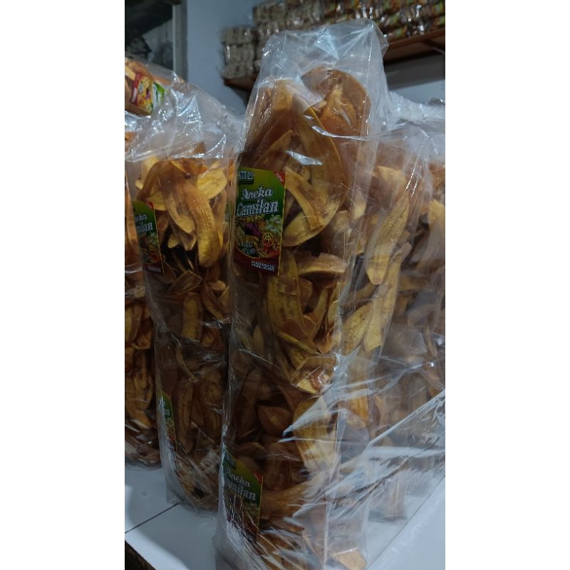 Jual Keripik Pisang Original Varian Manis Asin Kemasan Gram Shopee Indonesia