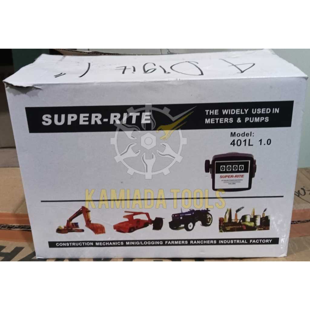Jual Flow Meter 4 Digit SUPER RITE 401L 1