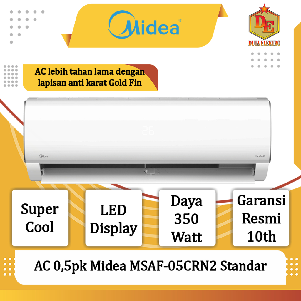 Mendinginkan Hati, Menghemat Kantong: Review Jujur AC Midea - XtremeDura (Seri MSAF) dari Pengguna Sejati