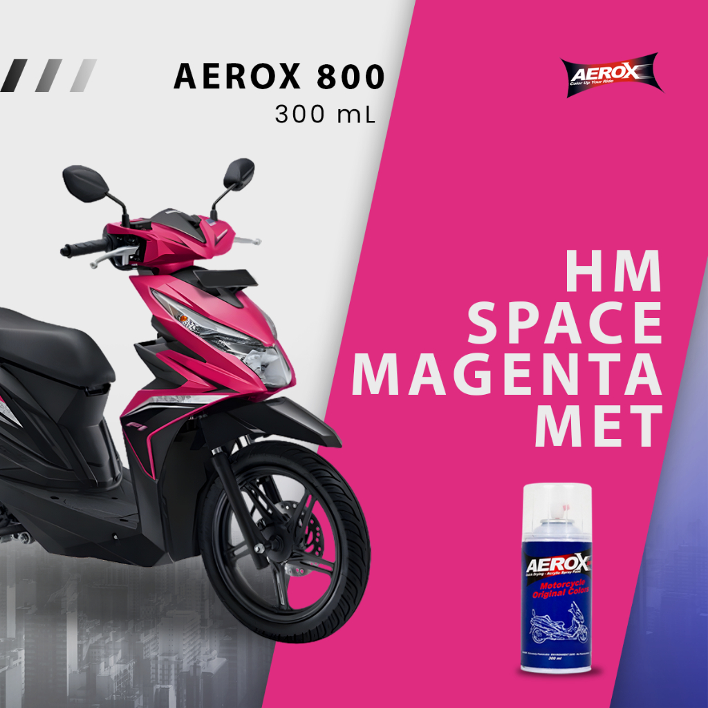 Jual Aerox 800 Cat Semprot - Honda Motor Space Magenta Met | Shopee ...