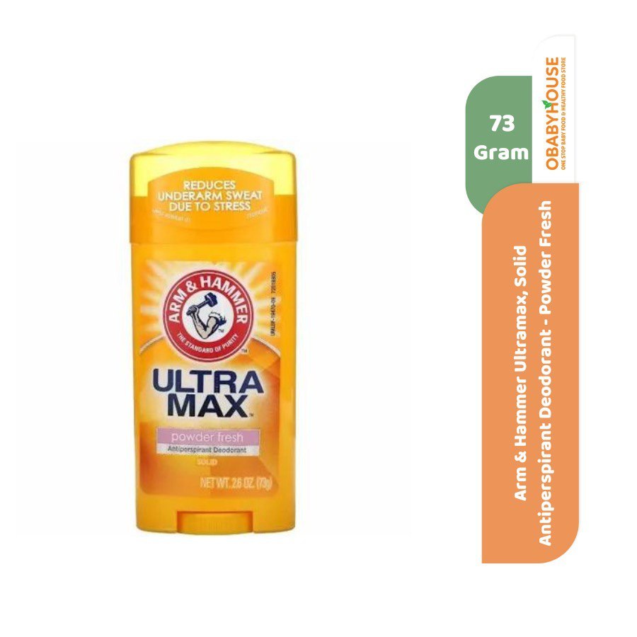 Jual Arm & Hammer Ultramax, Solid Antiperspirant Deodorant Powder