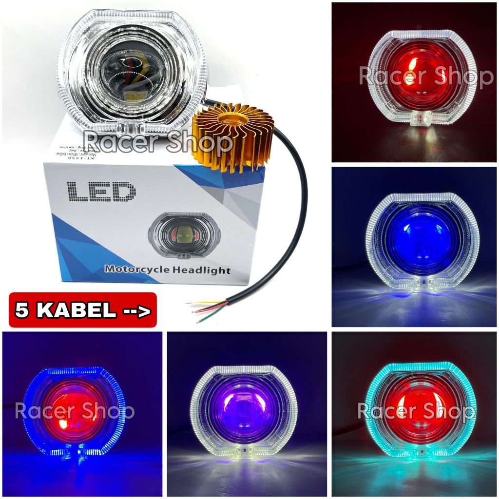 Jual Lampu Depan Projie Biled Cut Off High Low Plus Shroud Bmw Lampu Daymaker Biled Cahaya Cut