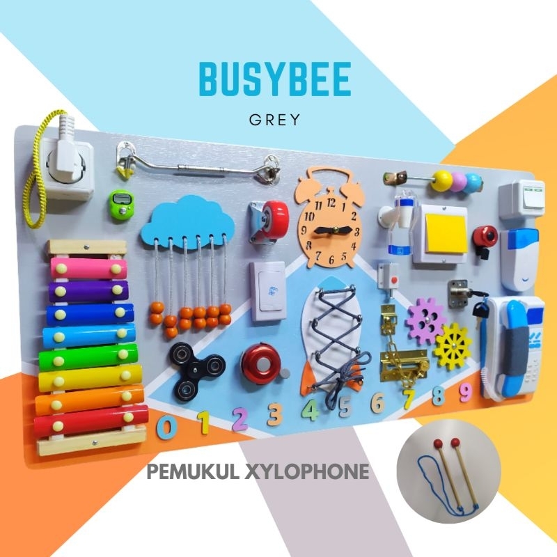 Jual PAPAN BUSY BOARD MAINAN EDUKASI BAYI DAN ANAK | Shopee Indonesia