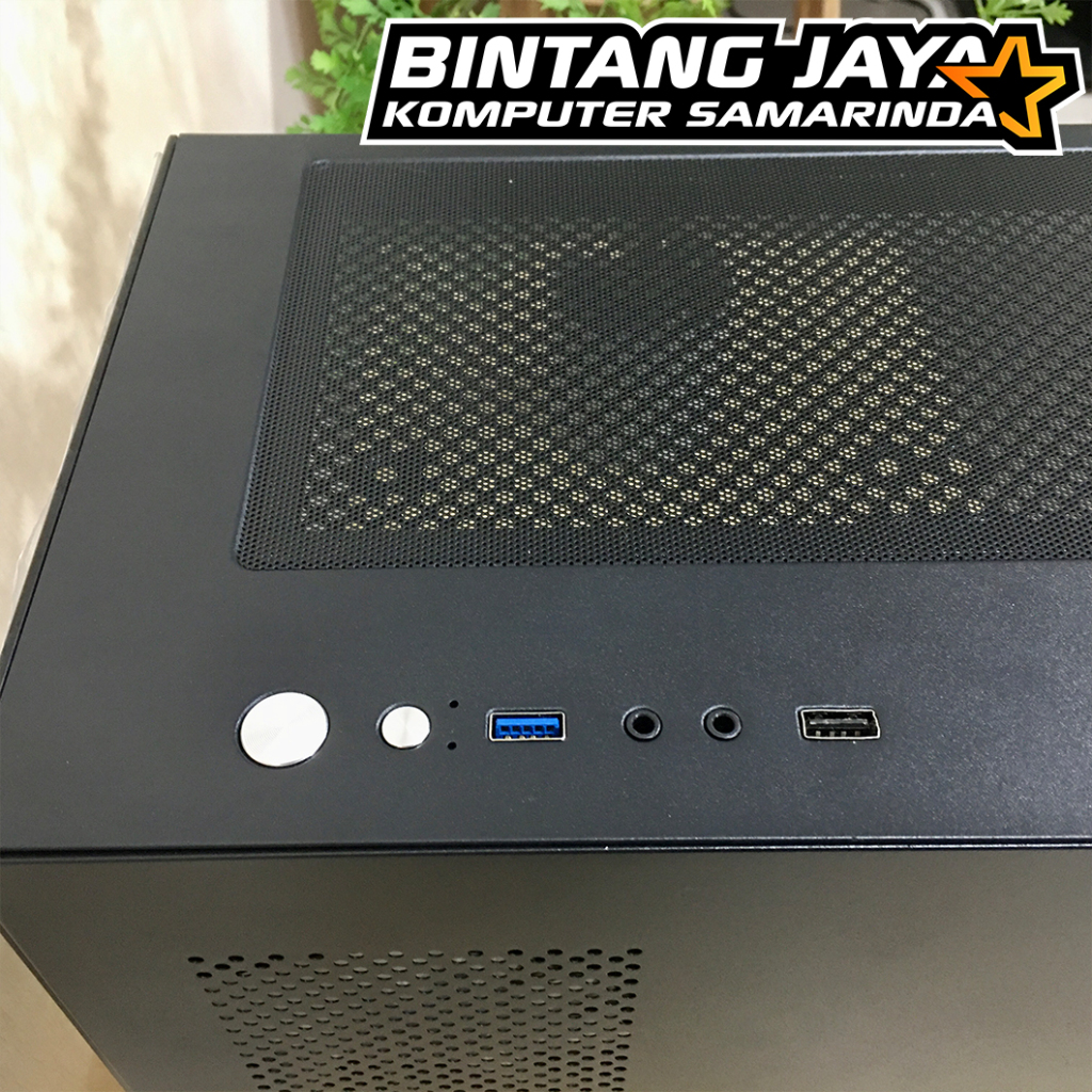Jual Casing PC Gaming Vurrion GLASSIFY m-ATX + 3 Fan RGB - Hitam ...