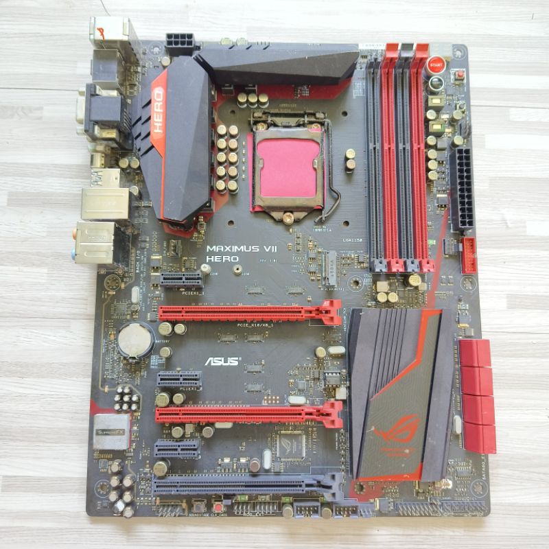 Jual MAINBOARD ASUS ROG MAXIMUS VII HERO RUSAK Shopee Indonesia