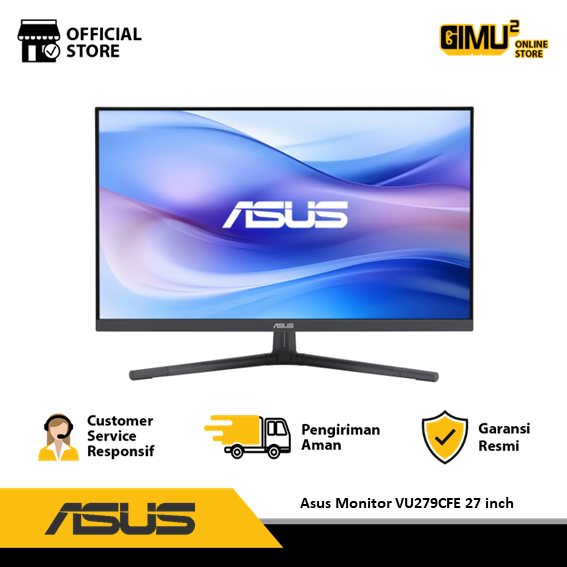 Jual Asus Vu279cfe Eye Care Gaming Monitor 27 Fhd Ips 100hz Adaptive Sync Shopee Indonesia 0390