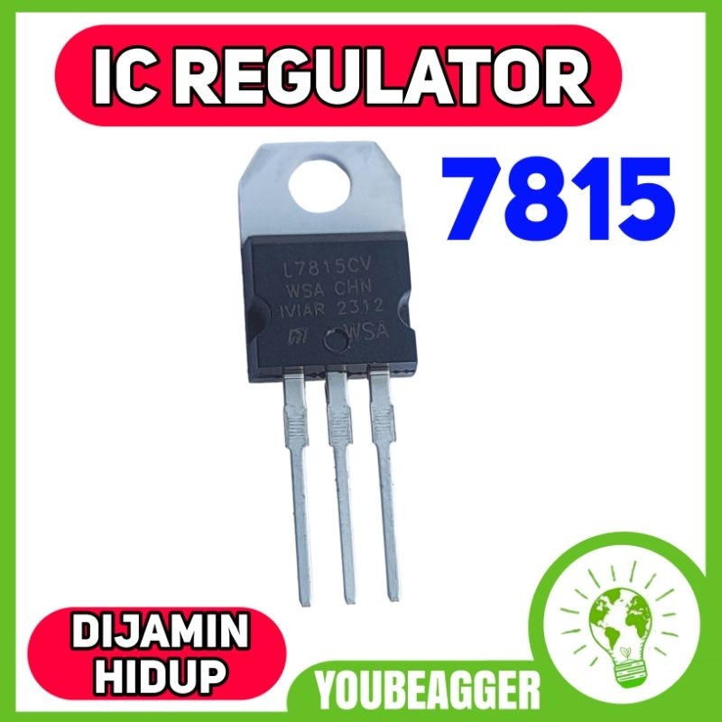 Jual IC 7815 regulator voltage | Shopee Indonesia