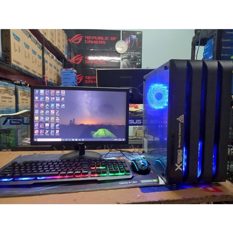 PC De Bureau Scan 3XS XS VScan – AMD A6-6400, 8 Go RAM, 120 Go SSD + 500 Go HDD, Windows 10 Home