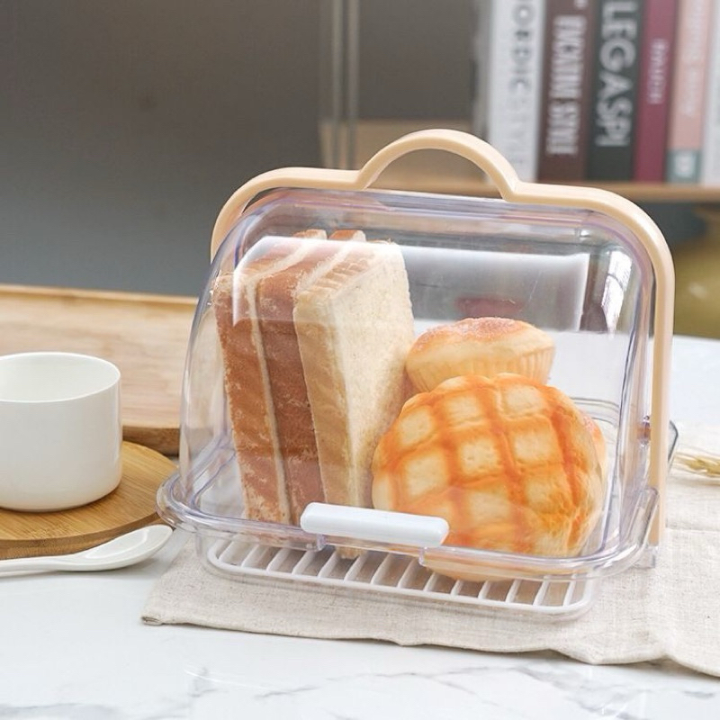 Jual Tempat Penyimpanan Roti Kotak Kue Wadah Saji Tempat Roti dengan ...